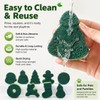 8Pcs Christmas Sponges Xmas Cute Kitchen Sponge Household Cleaning Sponges