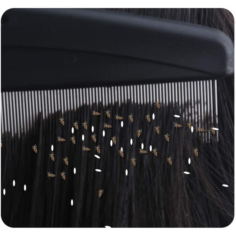 DERDOUT Flea Comb to Remove Fleas for Long Hair, Dogs