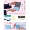 DIALQUAL Women's Business Card Holder, Leather, Large Capacity, Holds 50