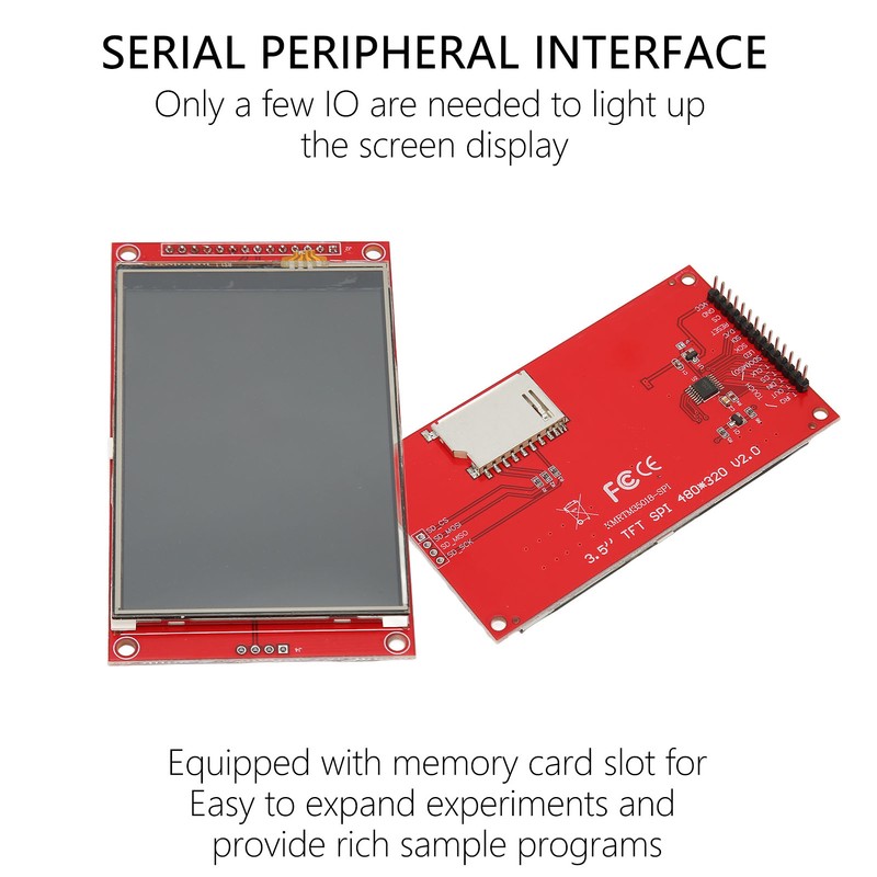 3.5 Inch TFT LCD Display Module SPI Serial Port 320x480