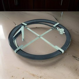 Cobra Flat Sewer Drain Rod Tool Cobra 1/2" x 100' Clears All Size Sewer Pipes Spear Pt