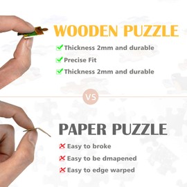 Jigsaw Puzzle 1000 Piece Wooden Puzzle First in Last Out Firefighter Fire Department Picture Family Decorations, Wall Art Pictures for Living Room Props Educational Toys & Games