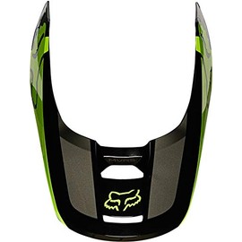 Fox Racing Unisex-Child V1 Helmet Visor,Fluorescent Yellow - REVN,One Size