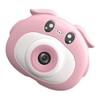 Pig Shape Children's Sports Camera 4K HD Dual Camera Eco