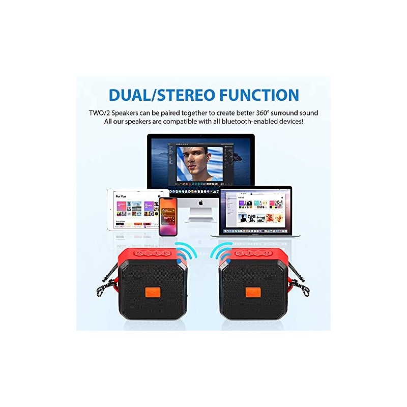 Tek Styz PRO Bluetooth 5.3 IPX7 Speaker Compatible with Oppo