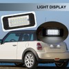 AUROLYNNE License Plate Light for Mini Cooper R55 R56 R57
