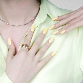 Zaubernägel4Home - UV Wraps, UV Nail Foils, Gel Nail Wraps, Semi-Cured Gel Nails (Lemon Tree)