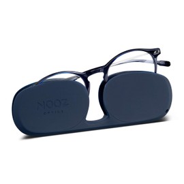 Nooz Optics - Blue Light Blocking Glasses Without Correction for 3-6 Years Kids - Round Shape - Navy Blue Color - Cruzy Collection