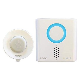 REVEX XP710A Waterproof Push Button Call Chime Set | Security Sensor Wireless Chime Door Phone