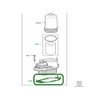Engine Oil Cooler Gasket Compatible with Land Rover LR4 LR3
