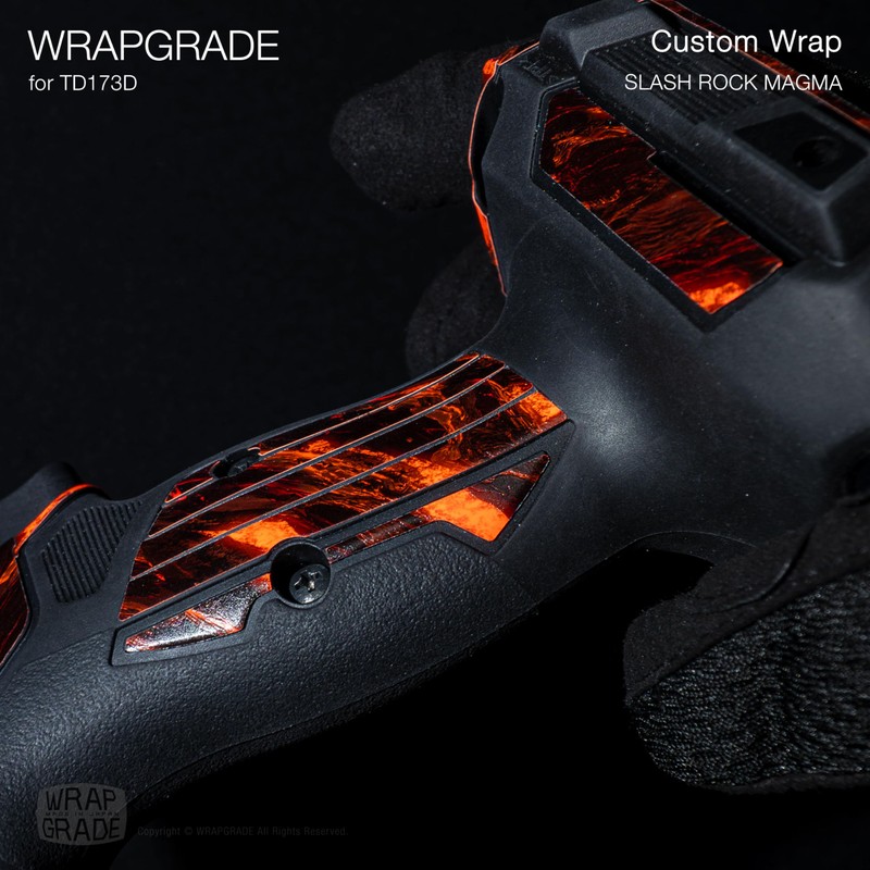 WRAPGRADE Custom Wrap Sticker Decal Compatible with Makita DTD173 18V