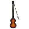 Miniature Electric Guitar Model Innovative Simulation Hand Crafted Wooden Guitar