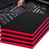 ONREVA Tool Box Foam 4Pack 17x12x1 inch, Foam Inserts for