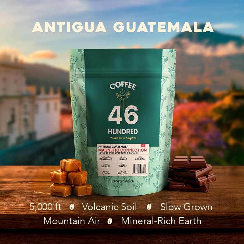 COFFEE 46 HUNDRED® Antigua Guatemala Whole Bean Coffee – Fresh