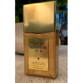 Vacation Amazing Scent “Vacation" Shimmer Oil SPF 30 Broad Spectrum Sunscreen Oil NIB