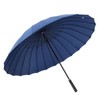 Long Handled Umbrella 24 Rib Large Windproof Reinforced Straight Umbrella