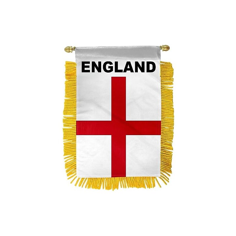 ENGLAND MINI BANNER FLAG GREAT FOR CAR & HOME WINDOW
