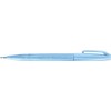 Pentel Brush Sign Pen SES15C-12, Fibre-Tip Pen, Brush-Like Tip, pastel