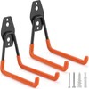 LUPYJI 2 Pack Garage Hooks Heavy Duty Storage Organizer Wall