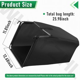 WHMYZHL 3800095004 Grass Bag Catcher 3705442002 Bag Frame Compatible with EGO LM2000, LM2000-S 20" Mowers and LM2100, LM2100SP, LM2130SP, LM2140SP LM2150SP 21" Lawn Mower Models