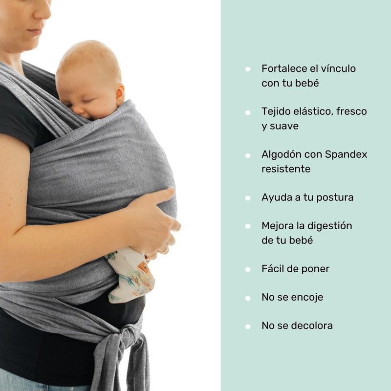 Nap Baby Fular para Bebé ó Cangurera para bebé elástico