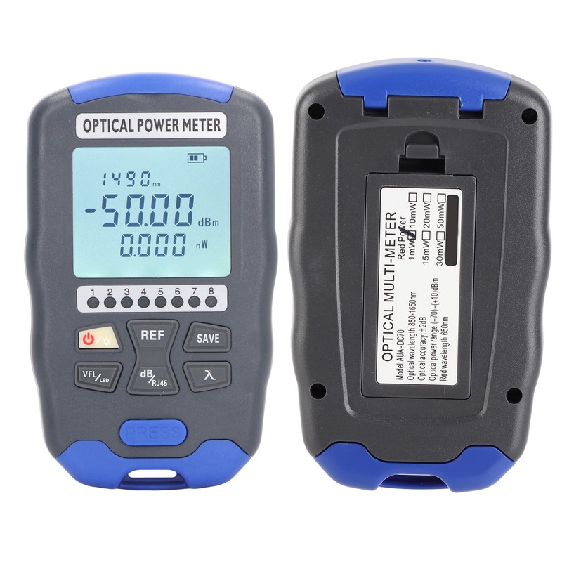 Optical Power Meter 1KM Red Light Tester Fiber Optic Network