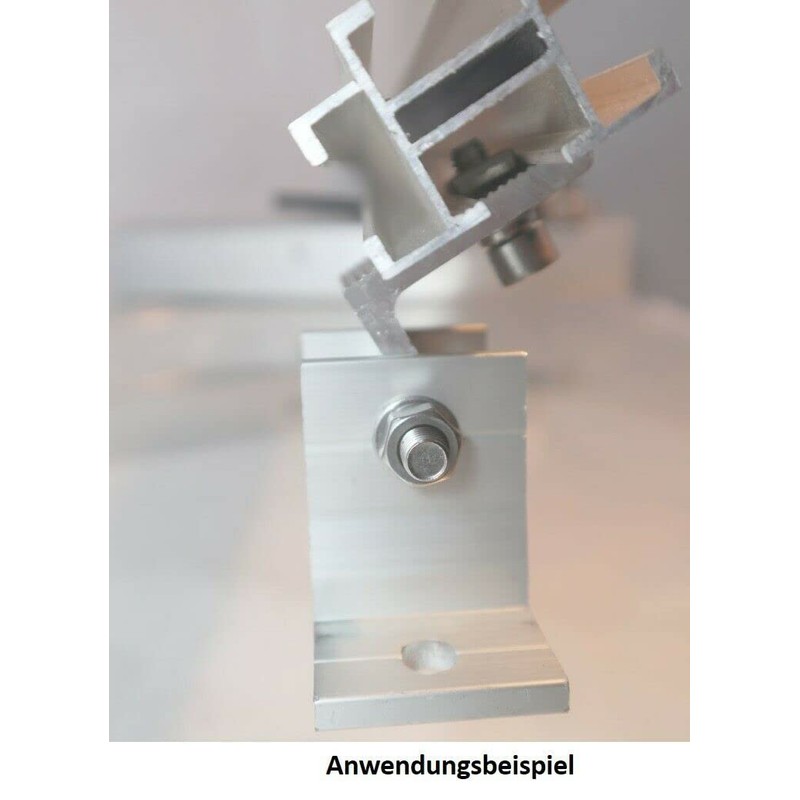 Solar Mounting Vario Console PV Stand with Angle Rotatable Aluminium