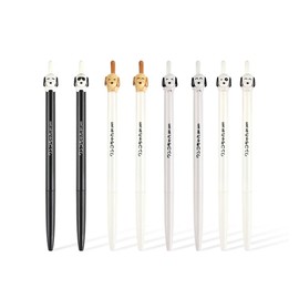 JOMPENS 8Pcs/Set Black White Dog 0.5mm Cartoon Cute Gel Pens Black Ink Press Type Writing Pen Office Stationery School Gifts Supplies