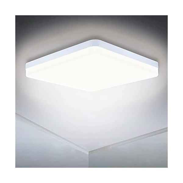 SUNZOS SUNZOS LED Deckenleuchte 36W Deckenlampe, 4000K 4250LM Deckenlampe Led