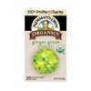 Newman's Own Organic Ginger Green Tea Green Tea with 20