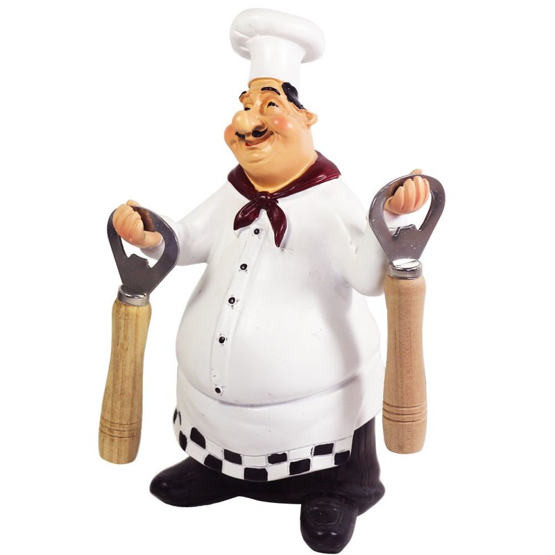 Fat Chef figurine, Decorative Collectible Figurines