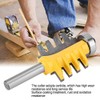 8mm Shank Tongue and Groove Router Drill Rail, Reversible Finger