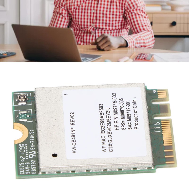 WiFi Card RTL8821CE M.2 Interface BT4.2 High Speed Plug and