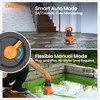 Cleartide Submersible Sump Pump, Smart Water Sensor Auto On/Off, Manual/Auto