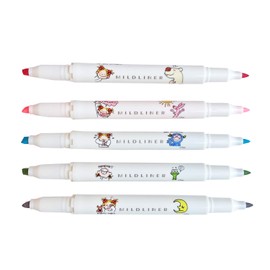 Coco-chan RYZ-822 Greeting Life Mild Liner Set of 5 Colors