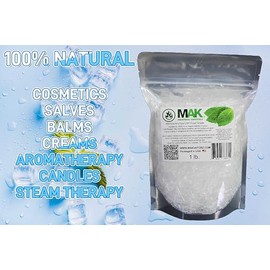 Menthol Crystals 100% Pure Organic Natural Spa Quality in 1 LB Resealable Bag