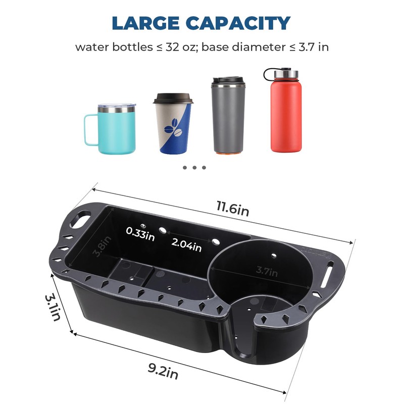 KEMIMOTO Boat Seat Cup Holder for Marine B100 B200, ABS