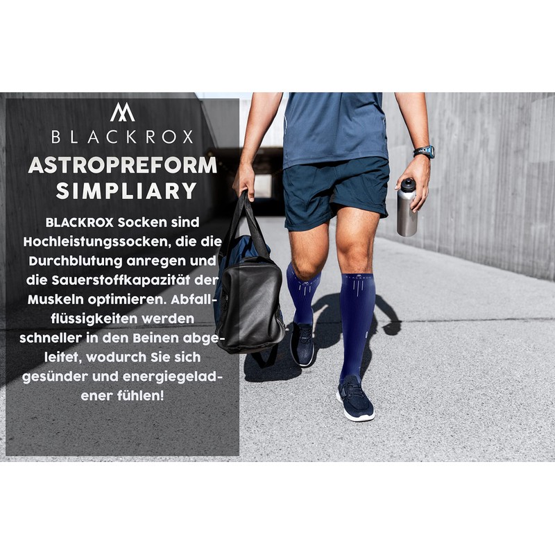 BLACKROX Compression Stockings Sports Astropreform Compression Socks Comparison Winner Sports