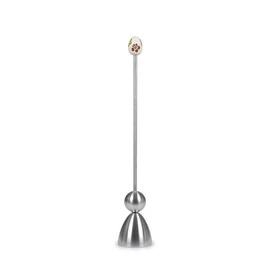 Take2 Clack Ceramic Egg Cracker Egg Topper – Eggshell Designed to Breakage Breaker Floral Flowers