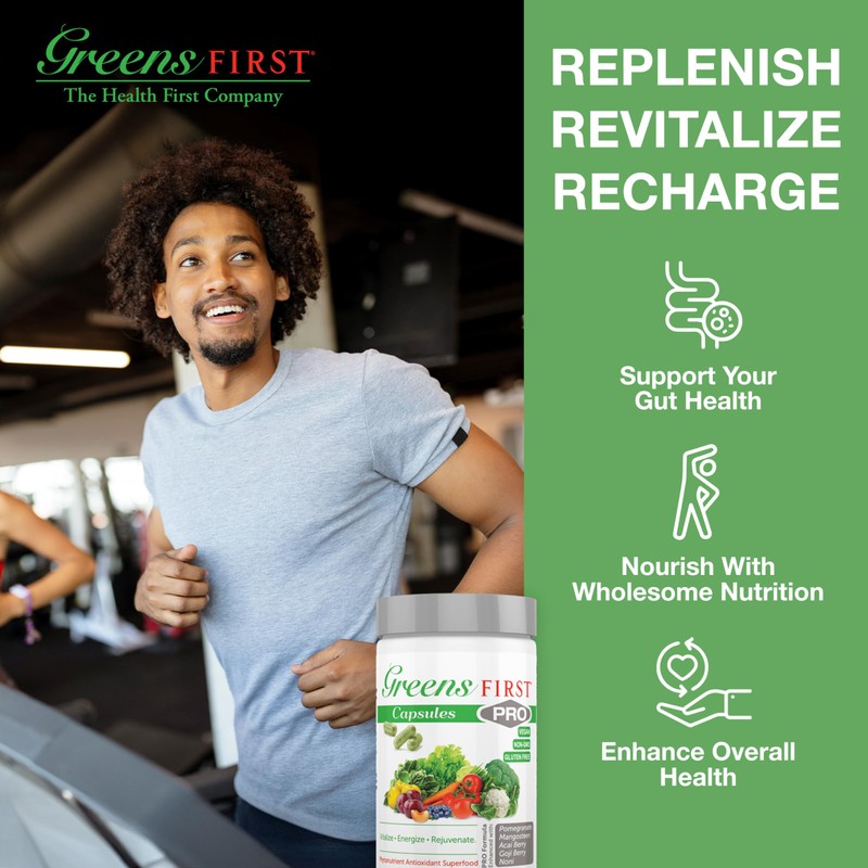 Greens First PRO Phytonutrient Capsules - 30 Servings - 54