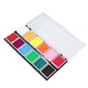 Face Paint Kit Cosmetic Grade 12 Colors Quick Drying Easy
