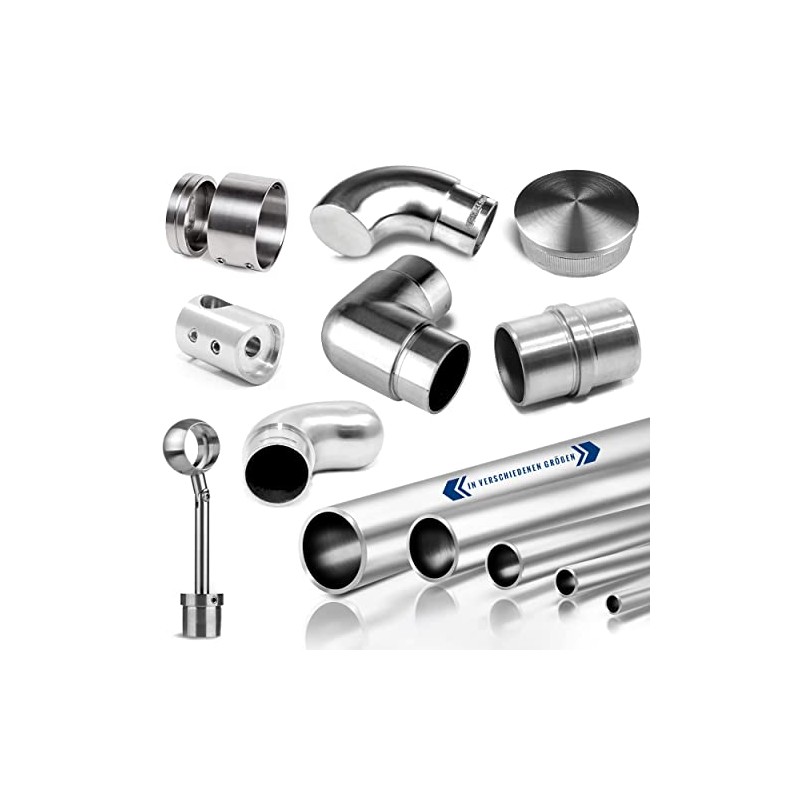 Cosch Edelstahl Handrail Holder Ball Ring Diameter 42.4 mm V2A