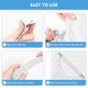 YHTCC 4 Pcs Bed Sheet Clips - Adjustable Bed Sheet