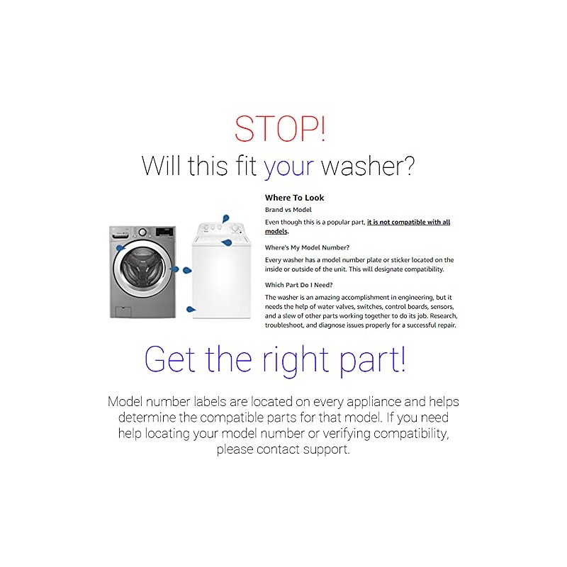 Supplying Demand 358237 285009 Clothes Washer Agitator Bolt Replacement with