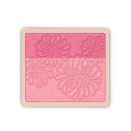 Paul & Joe Pressed Blush Palette Refill Only, Case Sold Separately, Oil-Absorbing Blush Powder, Bi-Color Face Blushes with Fitting Veil Powder, Light Rose and Light Pink, 03 Lit De Princesse, 0.17 oz