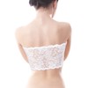 Boao - 3 piezas de encaje floral para mujer, sin