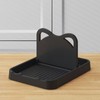 Gzummer Spoon Rest with Lid Holder, Heat-Resistant Pot Lid Rest,