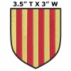 Superheroes Gear Kingdom of Aragon Crest Patch Medieval Coat of