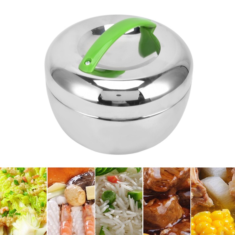 Stainless Steel Insulated Lunch Box Double Wall Thermal Food Container