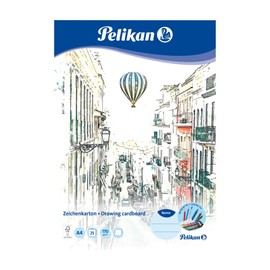 Pelikan 236805 Drawing Card A4, 25 Sheets, 1 Piece C4/25